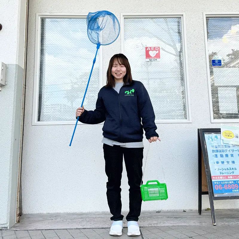 児童指導員NKさん写真