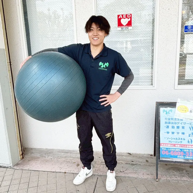 児童指導員TOさん写真